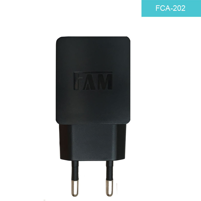 FCA-202 CARREGADOR TOMADA 2 USB